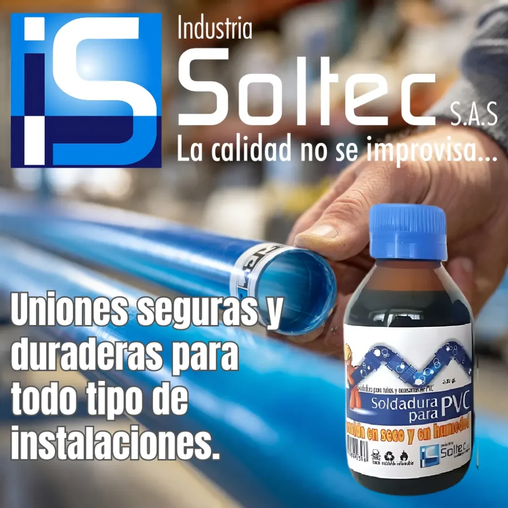 Uniones seguras y duraderas para todo tipo de instalaciones. Industrias Soltec